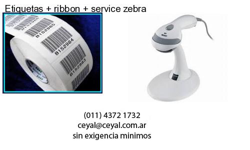 Etiquetas   ribbon   service zebra