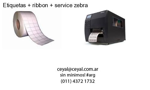 Etiquetas   ribbon   service zebra