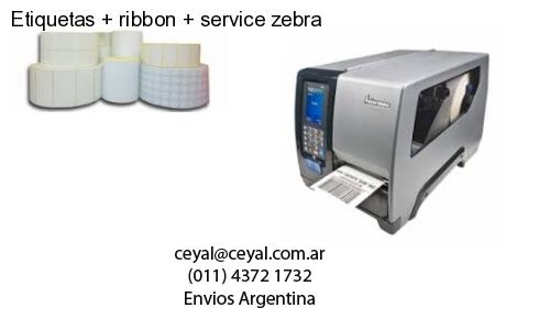 Etiquetas   ribbon   service zebra