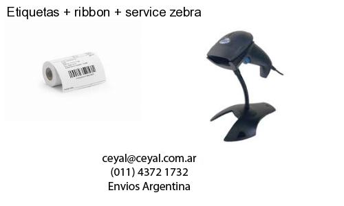 Etiquetas   ribbon   service zebra