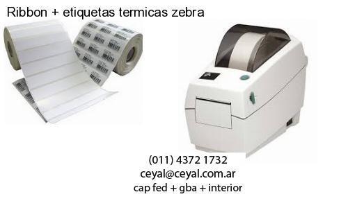 Ribbon   etiquetas termicas zebra
