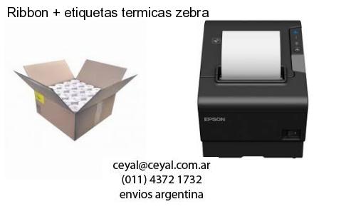 Ribbon   etiquetas termicas zebra