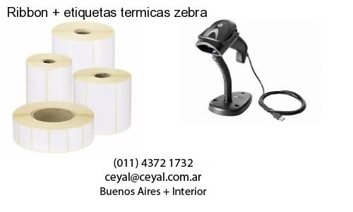Ribbon   etiquetas termicas zebra