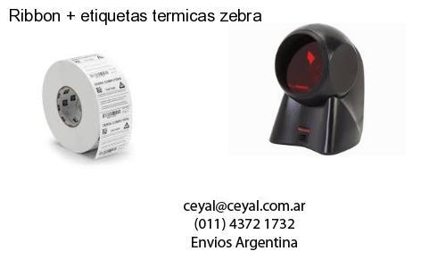 Ribbon   etiquetas termicas zebra