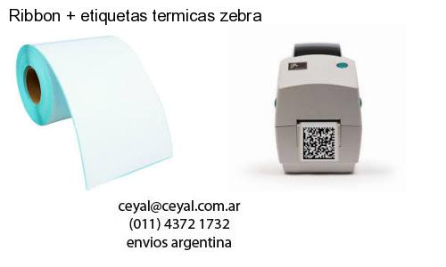Ribbon   etiquetas termicas zebra