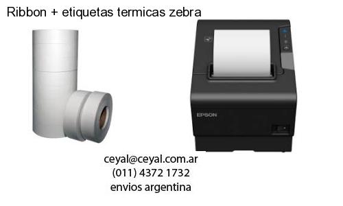 Ribbon   etiquetas termicas zebra