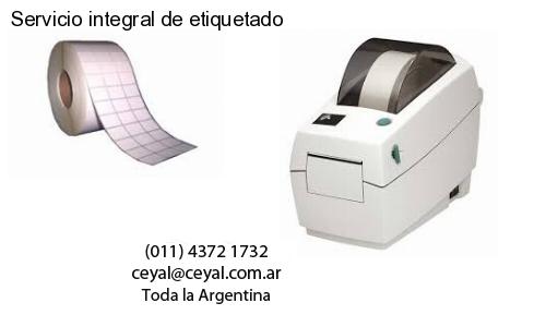 Servicio integral de etiquetado