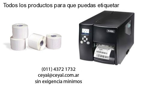 Todos los productos para que puedas etiquetar