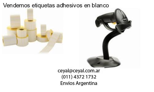 Vendemos etiquetas adhesivos en blanco