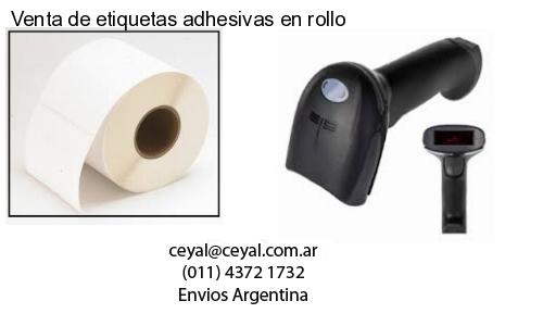 Venta de etiquetas adhesivas en rollo