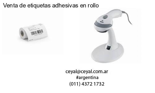 Venta de etiquetas adhesivas en rollo