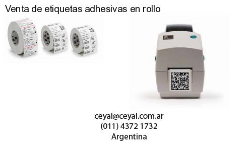 Venta de etiquetas adhesivas en rollo