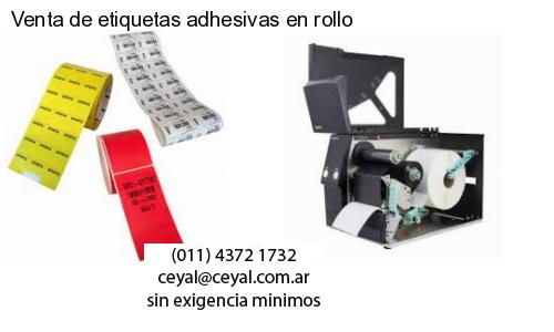 Venta de etiquetas adhesivas en rollo