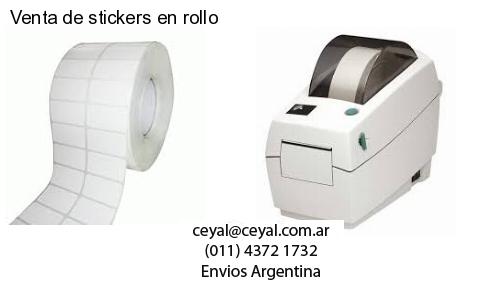 Venta de stickers en rollo