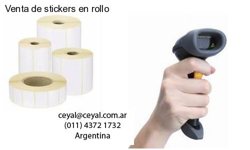 Venta de stickers en rollo
