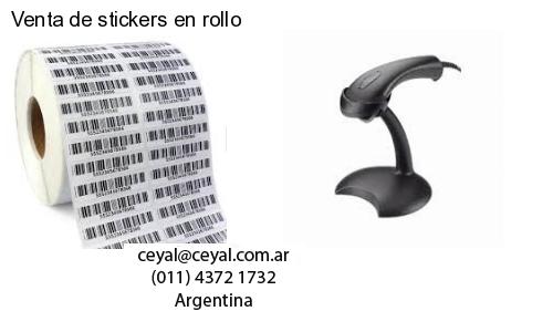 Venta de stickers en rollo