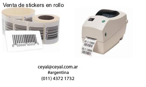 Venta de stickers en rollo