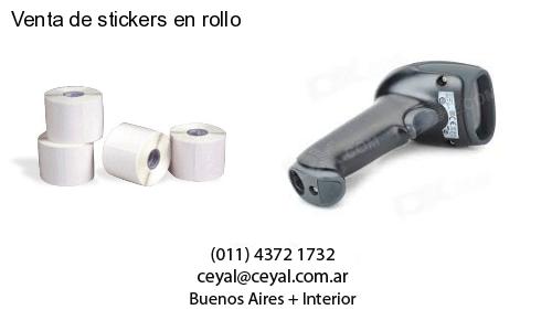 Venta de stickers en rollo