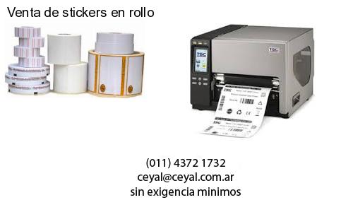 Venta de stickers en rollo