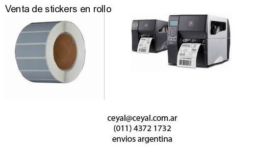 Venta de stickers en rollo