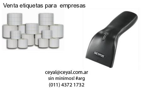 Venta etiquetas para  empresas