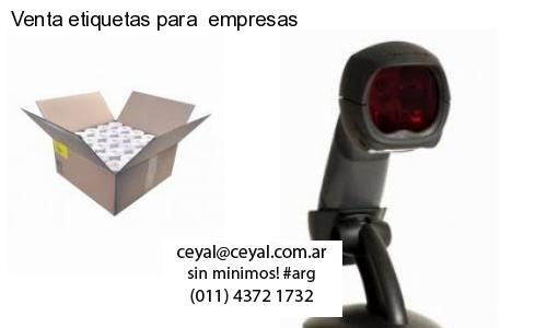 Venta etiquetas para  empresas