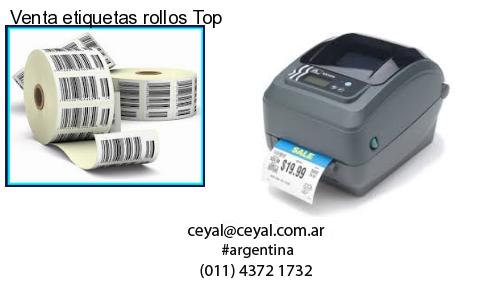 Venta etiquetas rollos Top