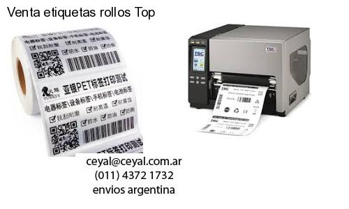 Venta etiquetas rollos Top