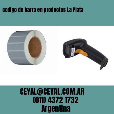 codigo de barra en productos La Plata
