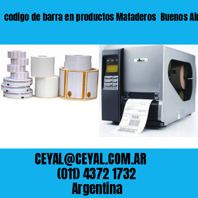 codigo de barra en productos Mataderos  Buenos Aires