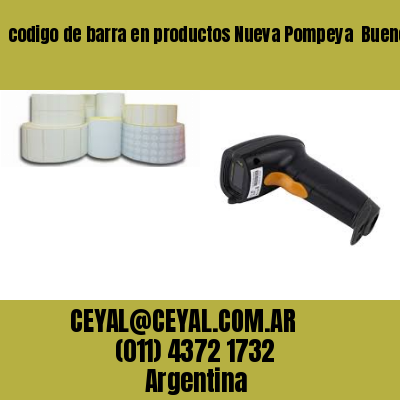 codigo de barra en productos Nueva Pompeya  Buenos Aires