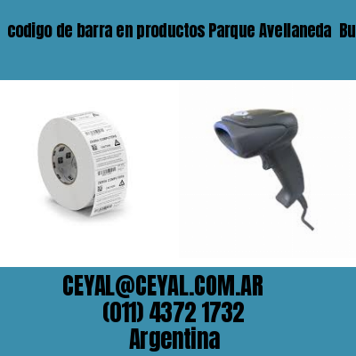 codigo de barra en productos Parque Avellaneda  Buenos Aires
