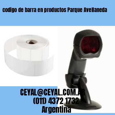 codigo de barra en productos Parque Avellaneda
