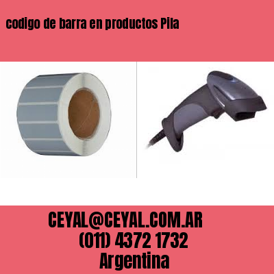 codigo de barra en productos Pila