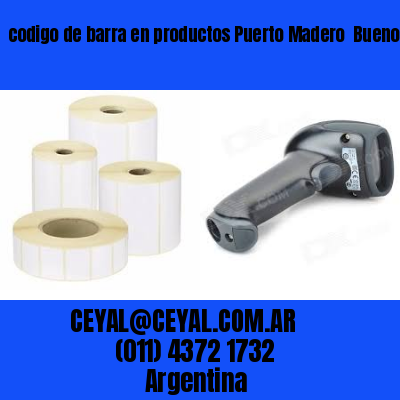 codigo de barra en productos Puerto Madero  Buenos Aires