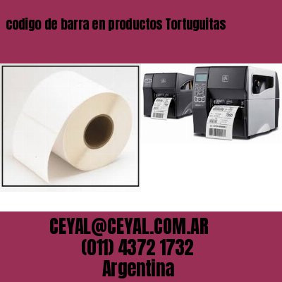 codigo de barra en productos Tortuguitas