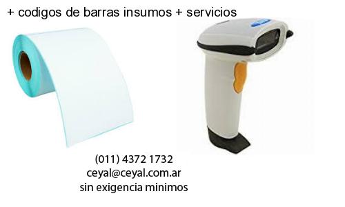   codigos de barras insumos   servicios