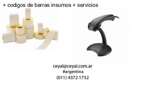   codigos de barras insumos   servicios