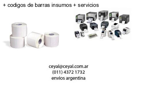   codigos de barras insumos   servicios