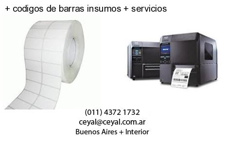   codigos de barras insumos   servicios