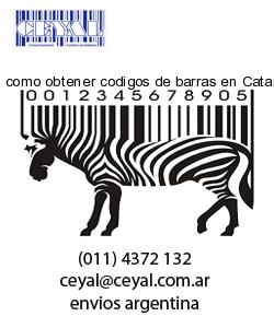 como obtener codigos de barras en Catamarca