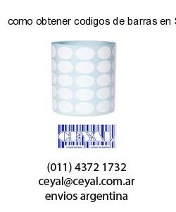 como obtener codigos de barras en San Juan