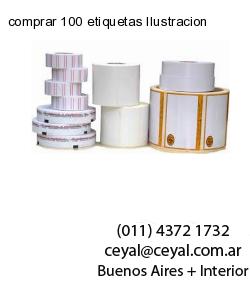 comprar 100 etiquetas Ilustracion