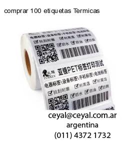 comprar 100 etiquetas Termicas