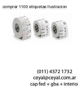 comprar 1100 etiquetas Ilustracion