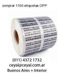 comprar 1100 etiquetas OPP