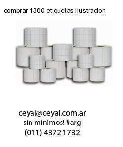 comprar 1300 etiquetas Ilustracion