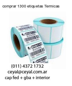 comprar 1300 etiquetas Termicas