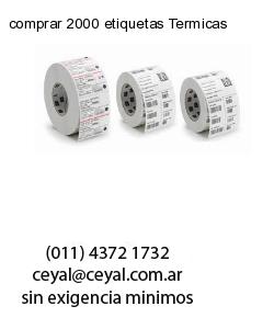 comprar 2000 etiquetas Termicas