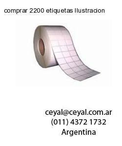 comprar 2200 etiquetas Ilustracion